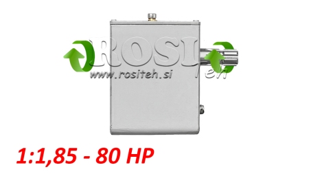 PŘEVODOVKA TRAKTORU - 1:1.85 (80HP-60KW) SAMICE-SAMEC