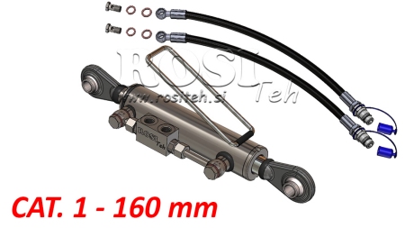 3ÈME POINT HYDRAULIQUE POUR TRACTEUR STANDARD - CAT. 1 - 50/30-160 (20-55HP)(19.2/19.2)