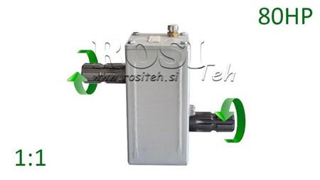 Traktor REDUSERING - INVERSJON 1:1 (80HK-60kW) HAN-HAN
