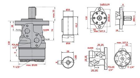 HIDROMOTOR MR 50
