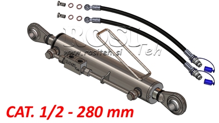 3ÈME POINT HYDRAULIQUE STANDARD - CAT. 1/2 - 63/35-280 (45-95HP)(19.2/25.4)