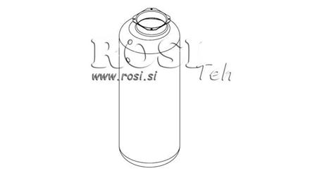 METALLBEHOLDER RULL PP 30 LITER HORIZONTAL-VERTIKAL