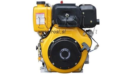 dieselmotor 418cc-7.83kW-10.65HK-3,600 RPM-E-KW30x63-elektrisk start