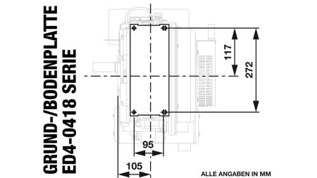 dieselmotor 418cc-7.83kW-10.65HK-3,600 RPM-E-KW30x63-elektrisk start