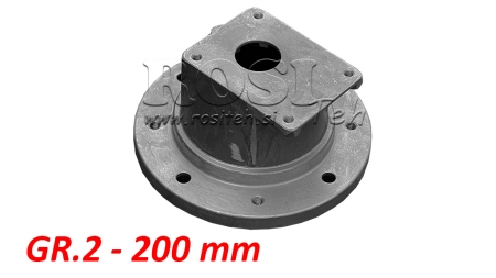 HYDRAULISK FLANGE - BELL LS203 (EM0,55-1,5KW/GR2)