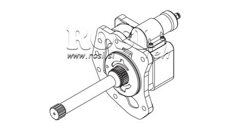 HYDRAULISK PUMPE DRIFT - MERCEDES G155 - 2 ACTROS
