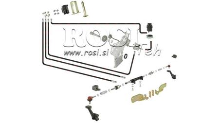 HIDRAULIČKI VOLAN HIDROSTATSKI SET URSUS C360 (PUMPA NA PTO) - PREDNJI CILINDAR