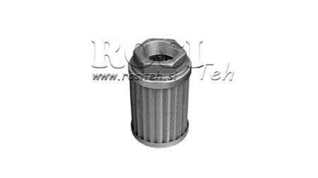 HYDRAULISK SUKSEFILTER METALL 1 1/2 - 65 LIT
