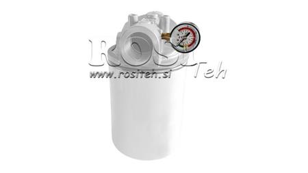 VAKUUMMÄTARE FÖR HYDRAULFILTER -1 - 0 BAR - 1/8