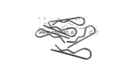 KOMPLETT SET AV SÄKERHETSKLIPP enkel fi 3.0 mm (5 st)
