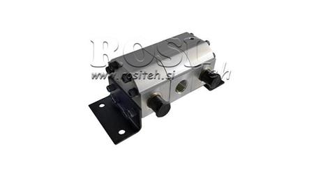 HYDRAULISK GEAR PUMPE FLOW 2/1 (9.5-18.9lit - maks.240bar) 4.2cc/SEG