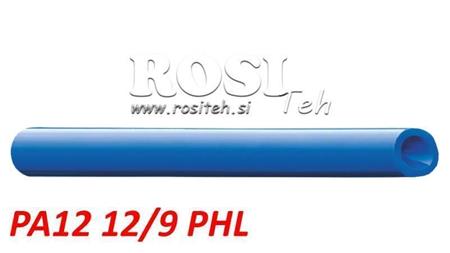 PA 12/9 PA12PHL BLAUE LUFTLEITUNG POLYAMID DIN74324