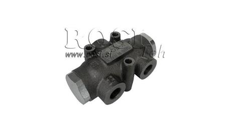 VANNE DE DISTRIBUTION HYDRAULIQUE DÉBIT V01003 10 - 20 lit - 3/8 - 250 bar (max.300 bar) V-EQ20