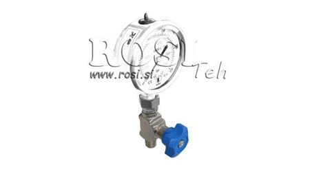 HYDRAULISK VENTIL FOR MANOMETER