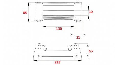 RULLENDE GUIDE TIL STÅL KABEL DWM 8000