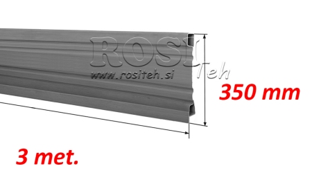 SIDE FOR DUMP TRAILER 3 MET. - HØYDE 350 mm