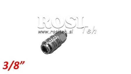 PNEUMATISK RASK KOBLING HUNN UTVENDIG GJENGER G038 - DN7.2