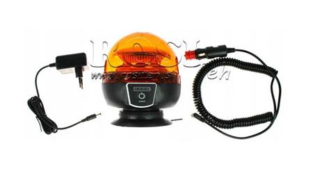 LED ROTERENDE MAGNETISK LYS - BATTERIDREVET