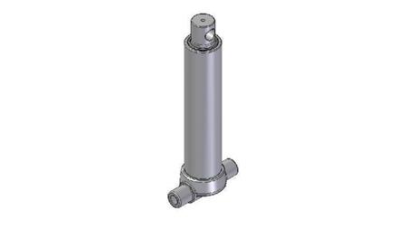 3523F -TELESCOPIC ZYLINDER UNTERE – LOCH 2 STUFEN HUB 695 DURCHMESSER 95