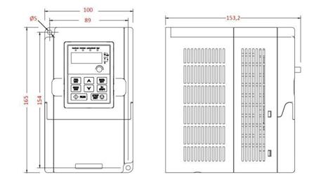 FREKVENČNI PRETVORNIK-INVERTER 1Faz 2,2kW GD10-2R2G-S2-B
