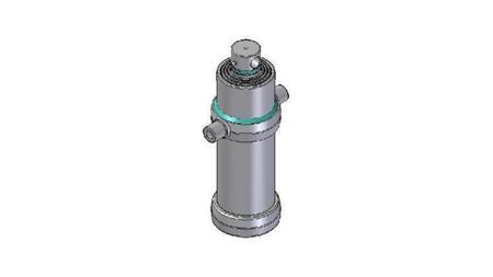 4046F -TELESCOPIC CYLINDER STANDARD/HOLE 4 STAGES STROKE 1690 FI 170