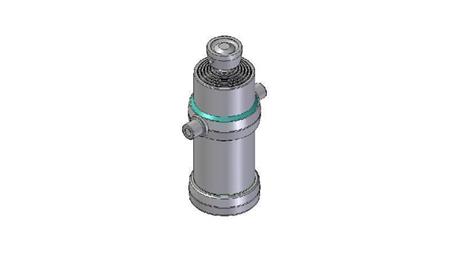 4060S -TELESCOPIC CYLINDER STANDARD/BALL 6 STUFEN HUB 2225 DURCHMESSER 190