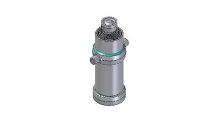 4063S -TELESCOPISK Sylinder STANDARD/KULE 6 STAGER SLAG 3405 DIAMETER 190