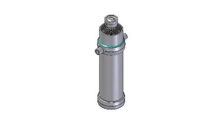 4064S -TELESCOPISK Sylinder STANDARD/KULE 6 STAGER SLAG 3585 DIAMETER 190