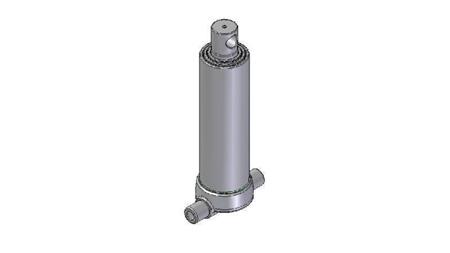 4534F -CILINDRO TELESCOPICO INFERIORE – FORO 3 GRADI CORSO 1043 FI 124