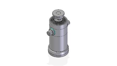 6037S -TELESCOPIC Sylinder STANDARD/KULE 6 TRINN REISE 2745 DIAMETER 270