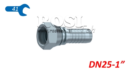 HYDRAULISK FORBINDELSE BSP HUN DN25-1