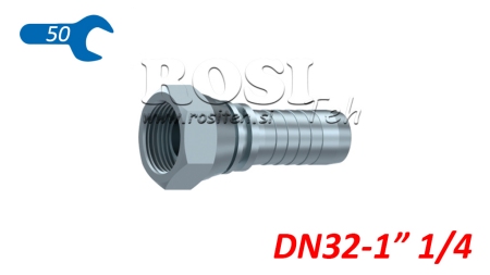 HYDRAULISK FORBINDELSE BSP HUN DN32-1 1/4