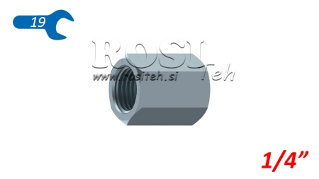 HYDRAULIK ADAPTER WEIBLICH-WEIBLICH 1/4