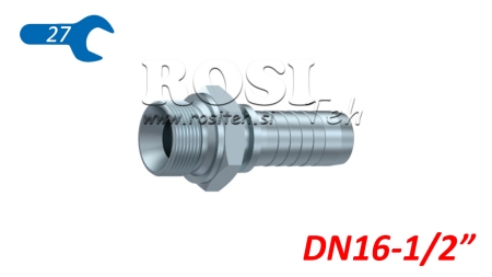 ХИДРАВЛИЧНА ВРЪЗКА BSP МЪЖКИ DN16-1/2