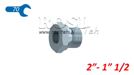 HYDRAULIKADAPTER MÄNNLICH-WEIBLICH 2-1 1/2