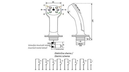 FJERNKONTROLL JOYSTICK - 2 KNAPPER
