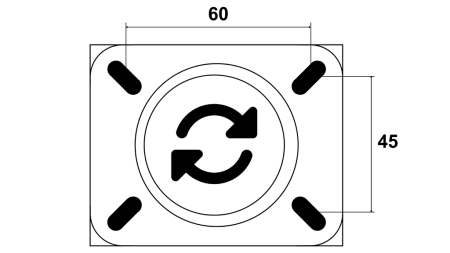 RATAS 75mm SUKAMAS PAGRINDAS