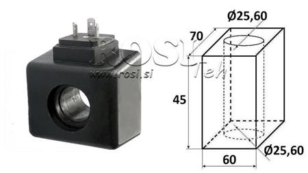 ELEKTRO MAGNETNA TULJAVA 48VAC - DS5 - fi 25,6mm-45mm