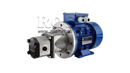 HYDRAULINEN PUMPPU KOKOONPANO RYHMÄ 2 16 ccm SÄHKÖMOOTTORI 3-vaihe - 5.5 KW (virta = 23 litraa/min)
