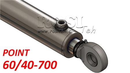 HYDRAULISK SYLINDER PUNKT 60/40-700