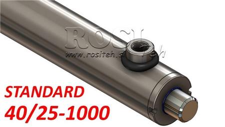HYDRAULISK SYLINDER STANDARD 40/25-1000