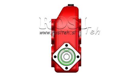 GIRKASSE - GIRKASSE RT210 FOR HYDRAULISK MOTOR MP/MR/MS FORHOLD 16.4:1