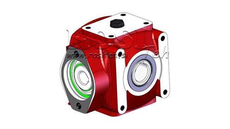 GIRKASSE - GIRKASSE RT45 FOR HYDRAULISK MOTOR MP/MR FORHOLD 1.9:1