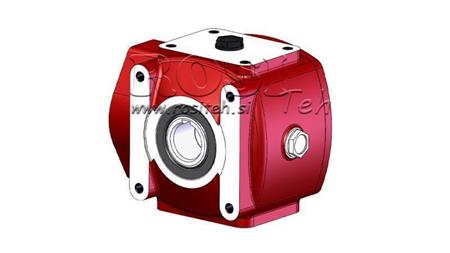GIRKASSE - GIRKASSE RT45 FOR HYDRAULISK MOTOR MP/MR FORHOLD 1.9:1