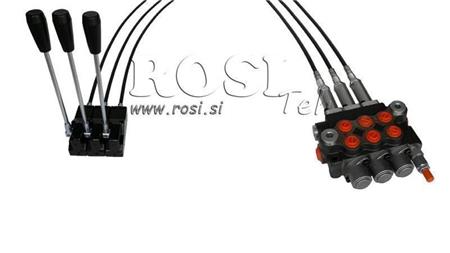 KIT 3xP40   JOYSTICK 1 POSISJON L1000