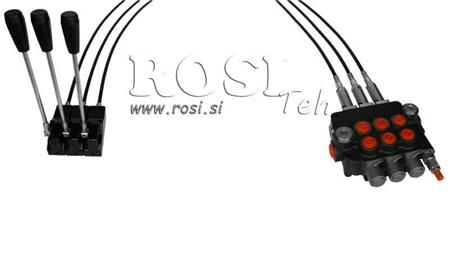 KIT 3xP80   JOYSTICK 1 POSISJON L1000