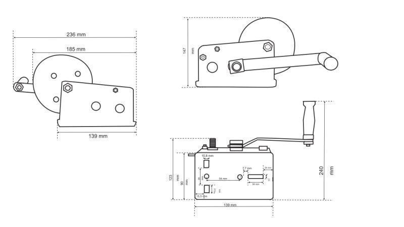 РЪЧЕН ВИШ DWK 16 - 725 kg
