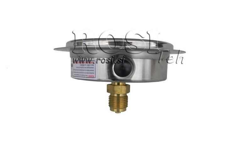 MANOMETER DN100 BAK 0 - 1 BAR - 1/2